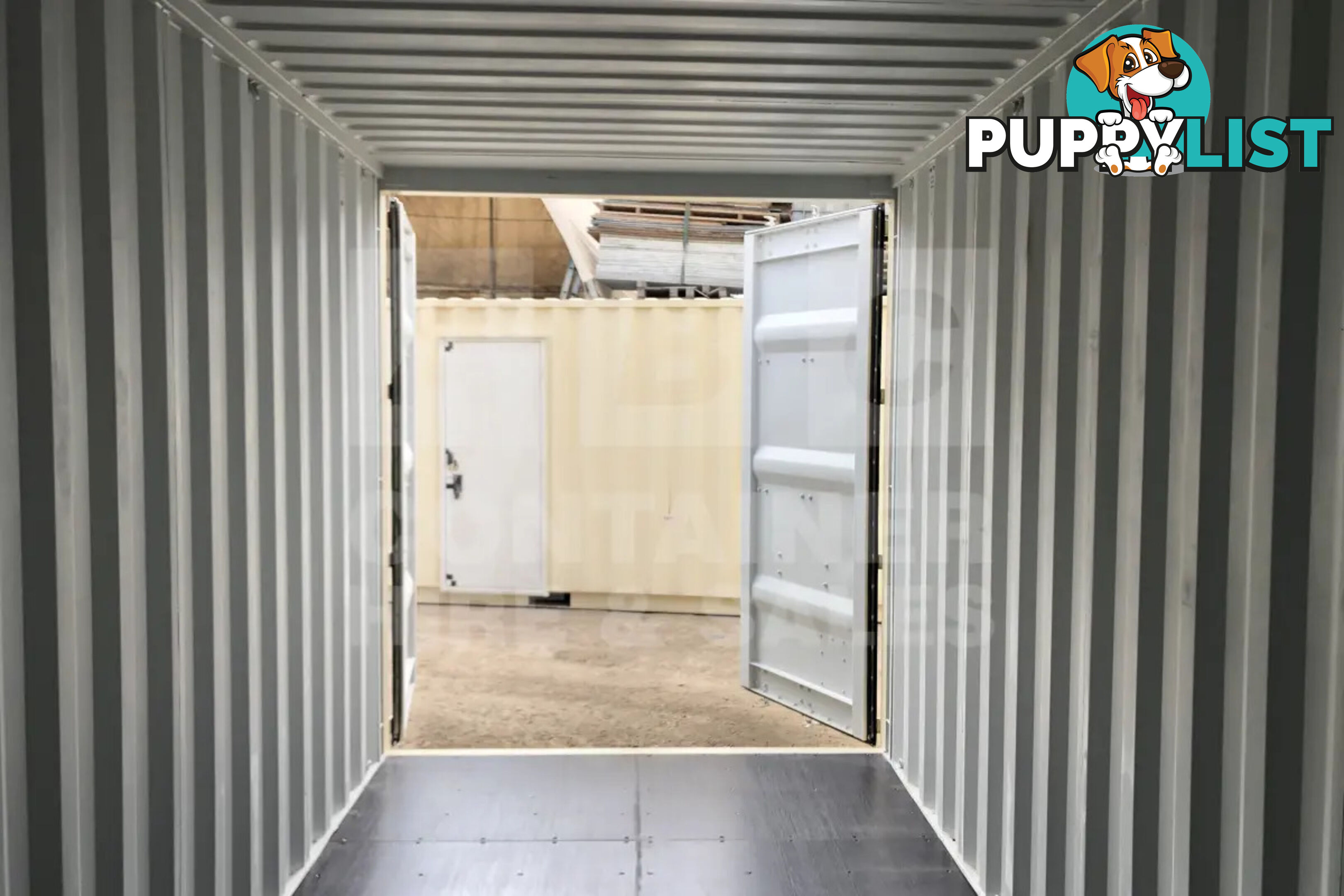 20' HIGH CUBE SHIPPING CONTAINER