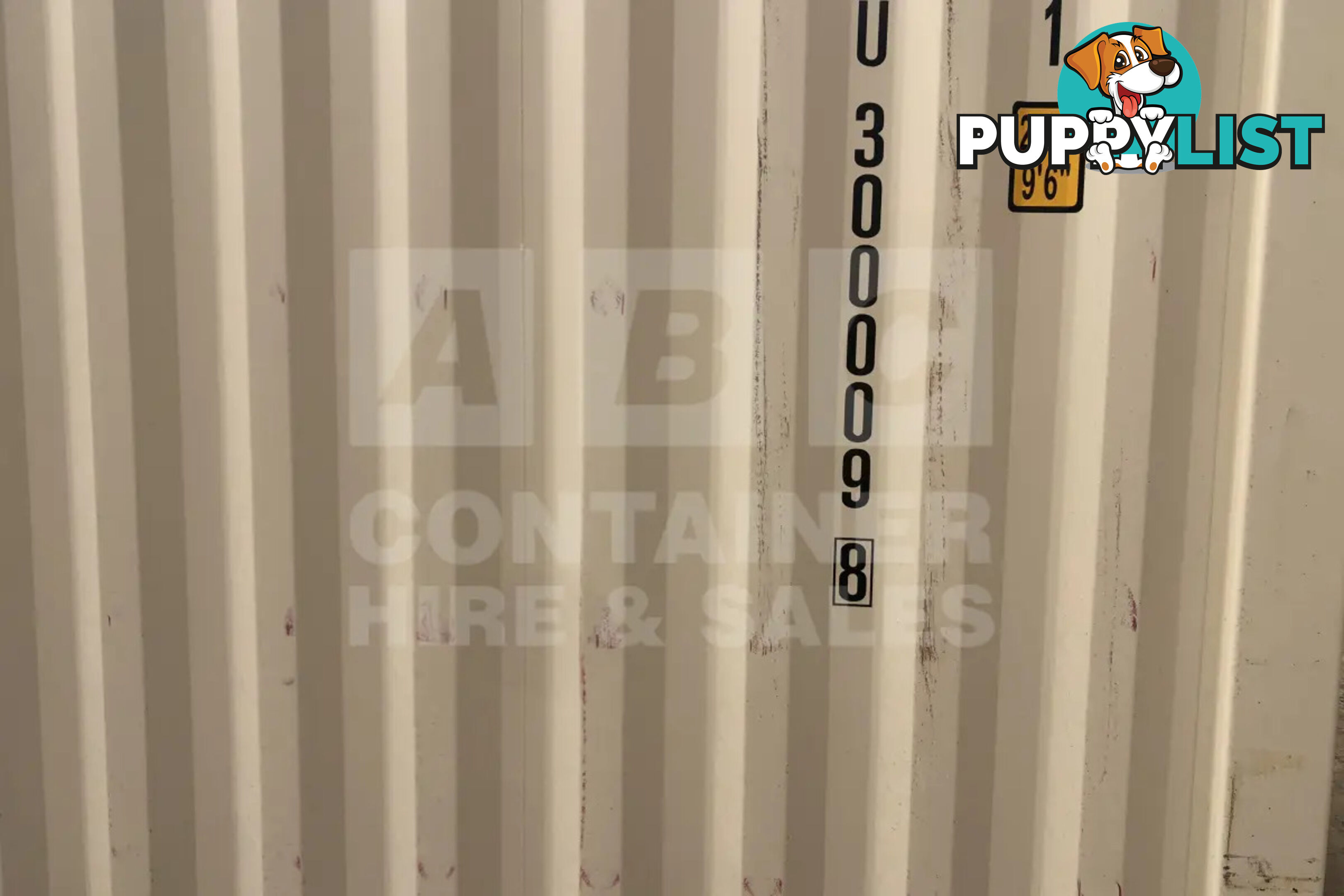 20' HIGH CUBE SHIPPING CONTAINER