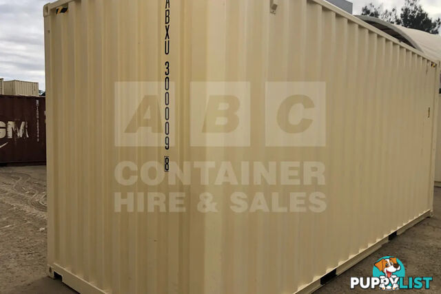 20' HIGH CUBE SHIPPING CONTAINER