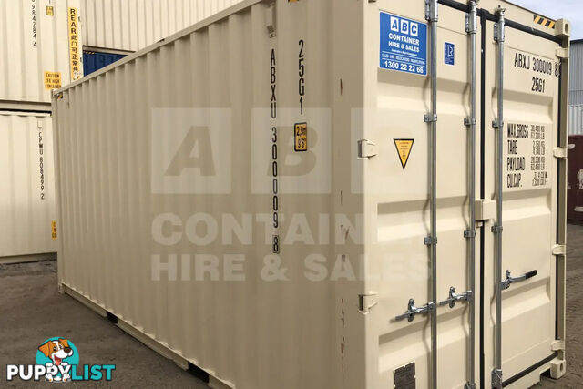 20' HIGH CUBE SHIPPING CONTAINER