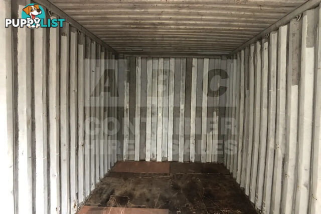 20' STANDARD HEIGHT SHIPPING CONTAINER - in Toowoomba