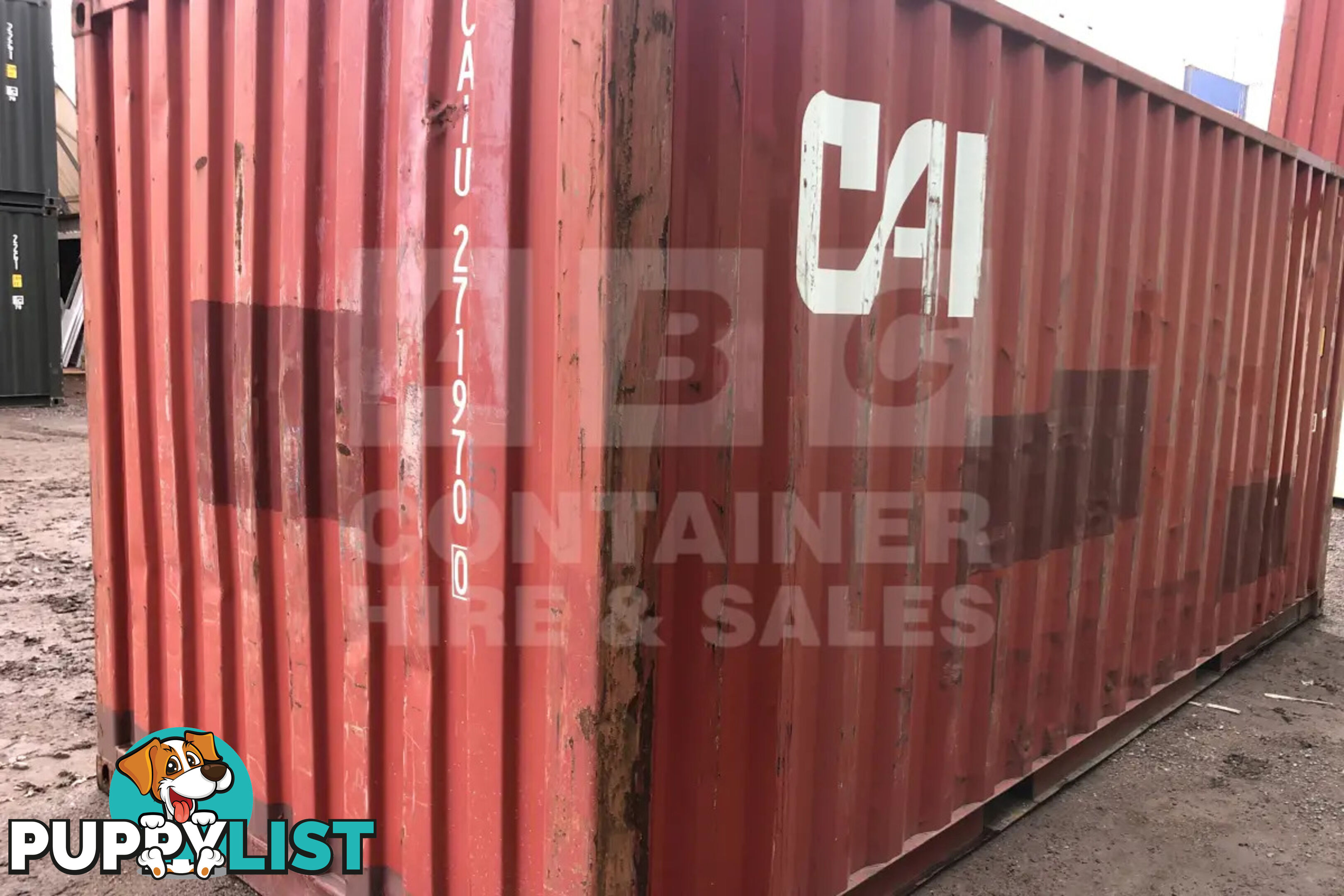 20' STANDARD HEIGHT SHIPPING CONTAINER - in Toowoomba