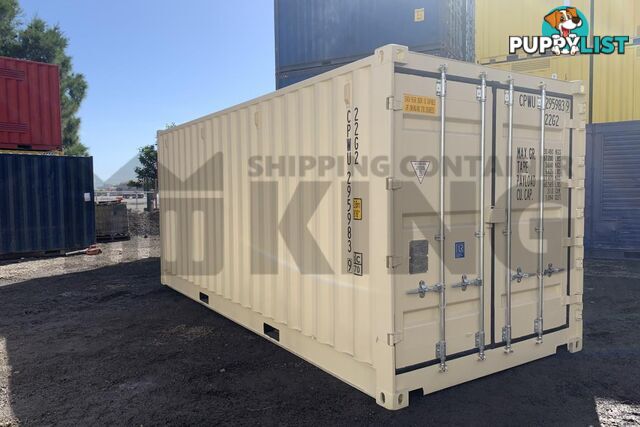 20' STANDARD HEIGHT FULL SIDE OPENING SHIPPING CONTAINER