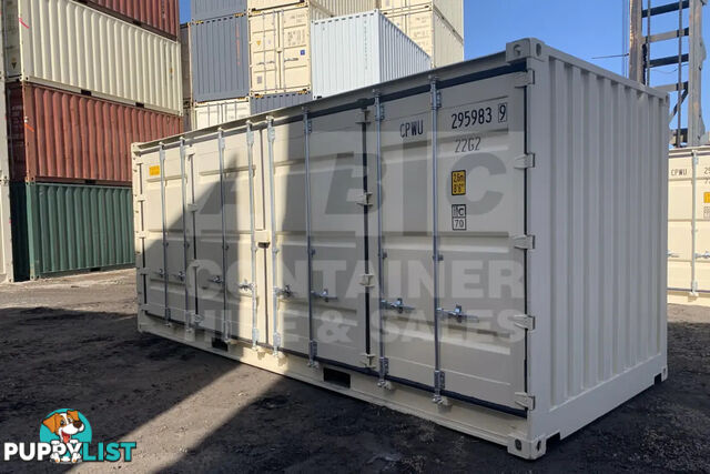 20' STANDARD HEIGHT FULL SIDE OPENING SHIPPING CONTAINER