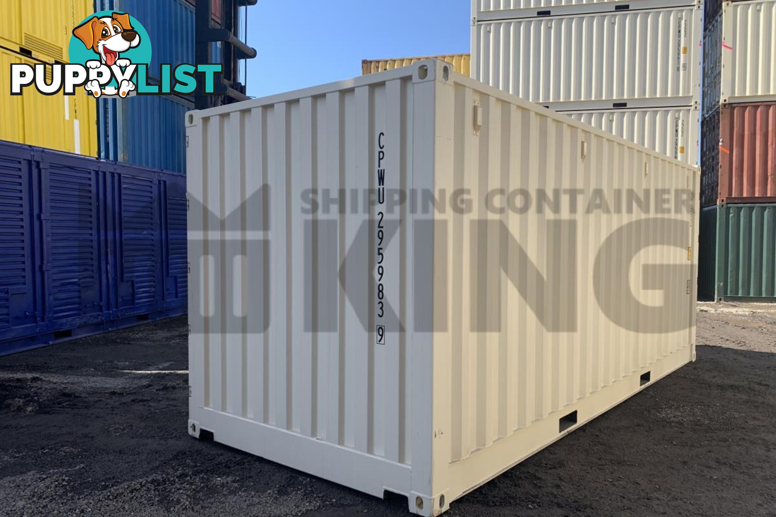 20' STANDARD HEIGHT FULL SIDE OPENING SHIPPING CONTAINER