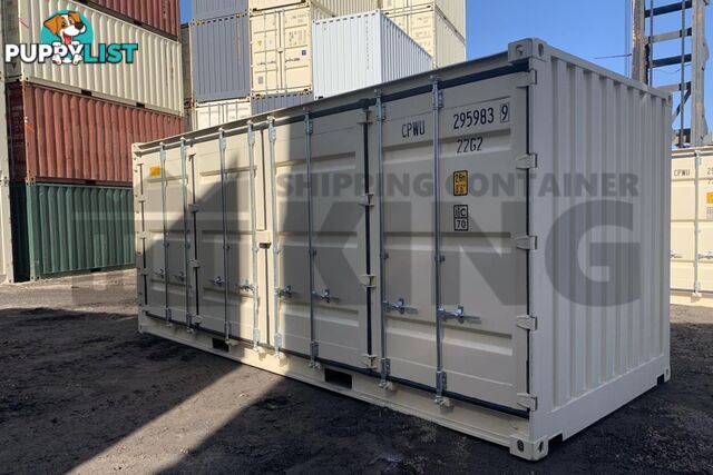 20' STANDARD HEIGHT FULL SIDE OPENING SHIPPING CONTAINER