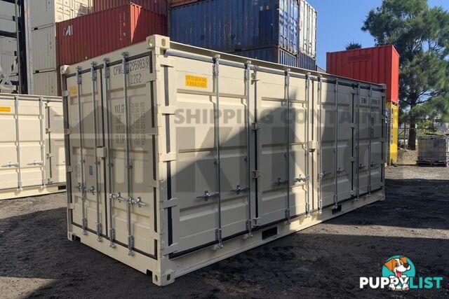 20' STANDARD HEIGHT FULL SIDE OPENING SHIPPING CONTAINER