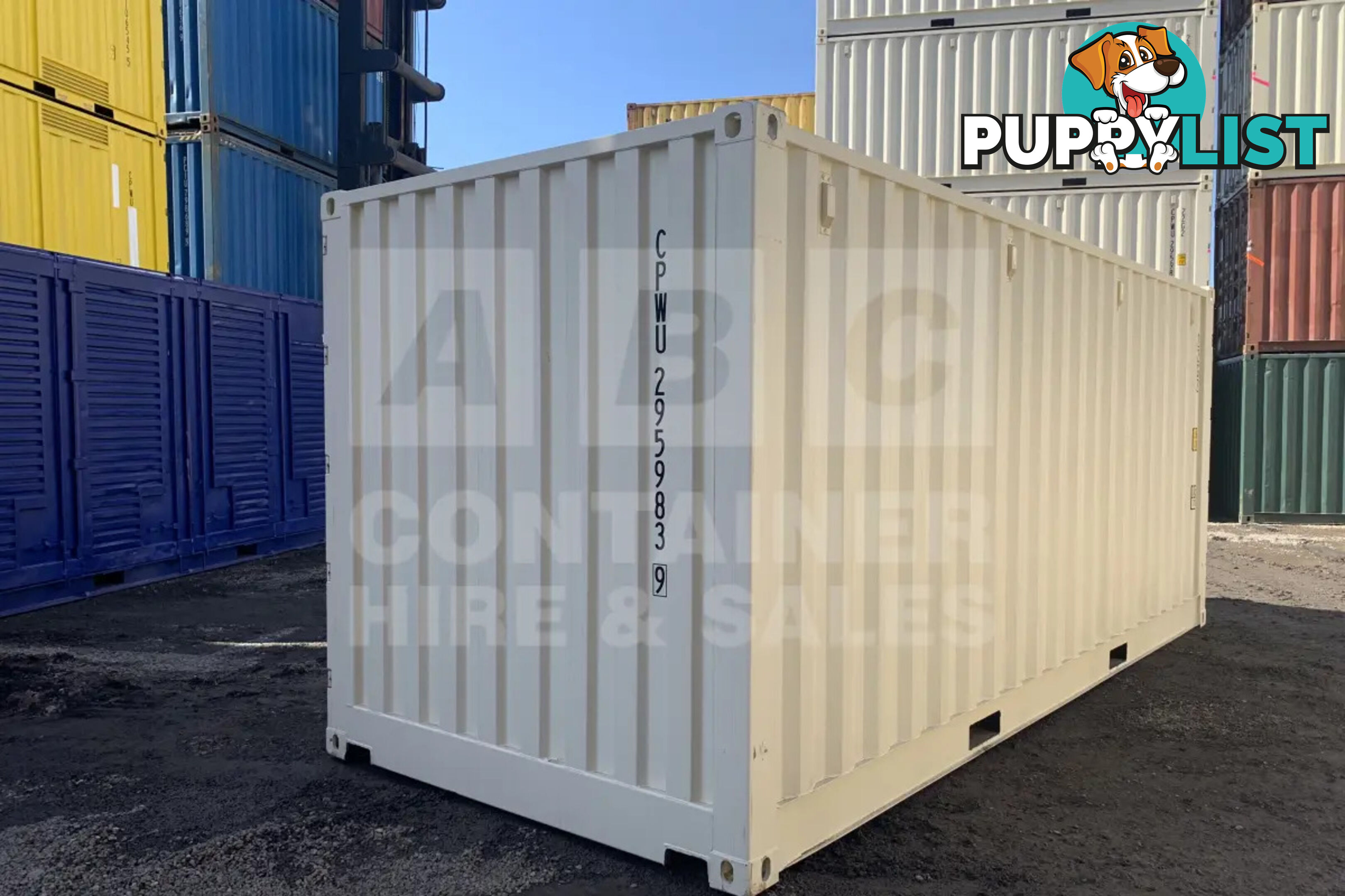 20' STANDARD HEIGHT FULL SIDE OPENING SHIPPING CONTAINER