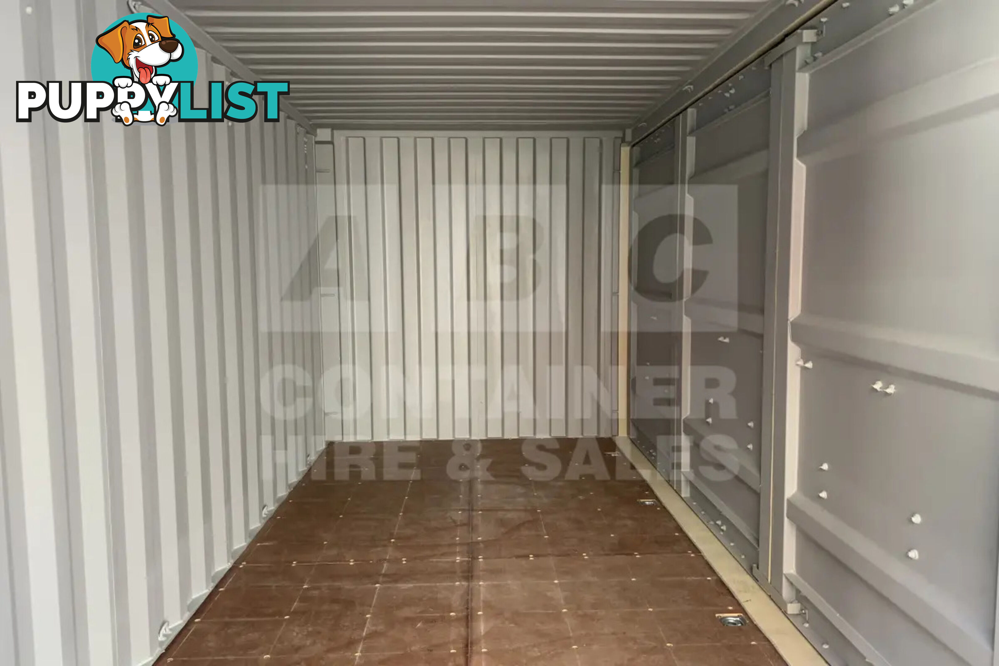 20' STANDARD HEIGHT FULL SIDE OPENING SHIPPING CONTAINER