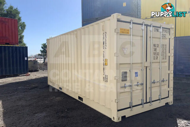 20' STANDARD HEIGHT FULL SIDE OPENING SHIPPING CONTAINER
