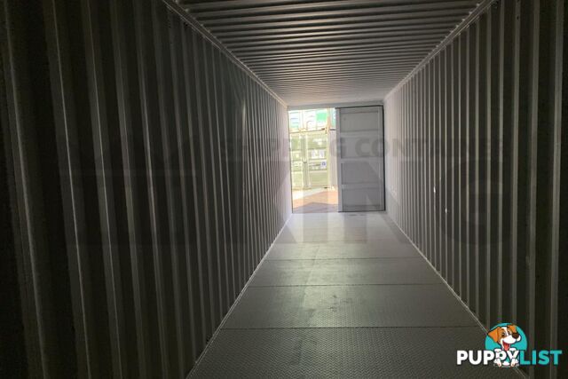 40' HIGH CUBE SHIPPING CONTAINER (STEEL FLOOR) - in Brisbane