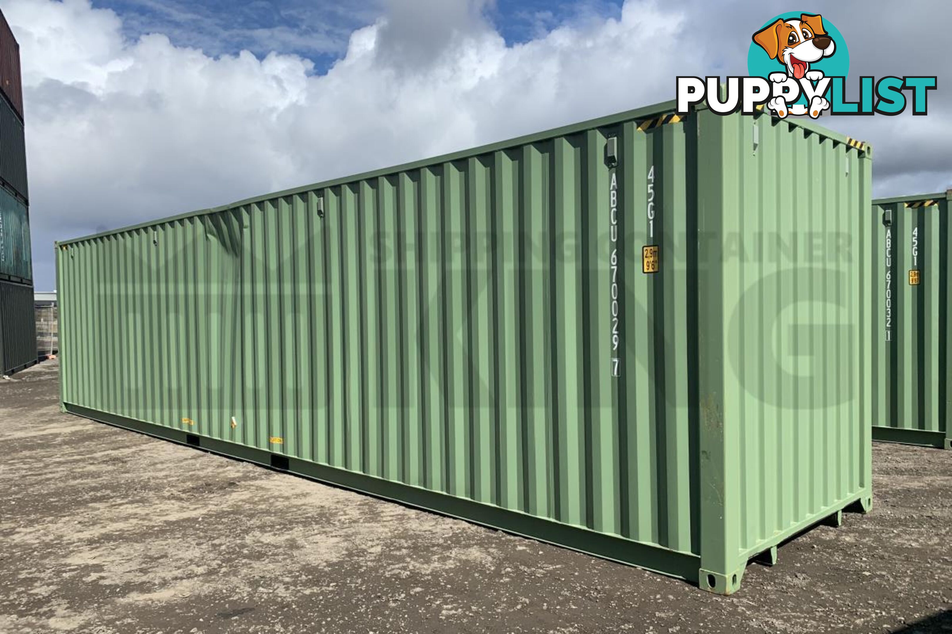 40' HIGH CUBE SHIPPING CONTAINER (STEEL FLOOR) - in Brisbane