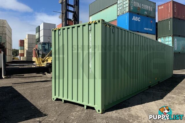 40' HIGH CUBE SHIPPING CONTAINER (STEEL FLOOR) - in Brisbane