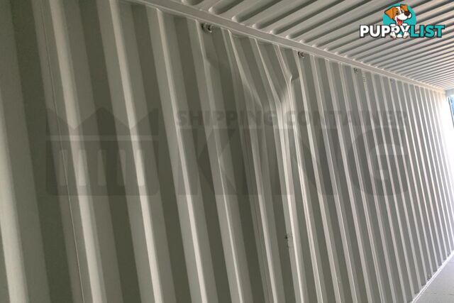 40' HIGH CUBE SHIPPING CONTAINER (STEEL FLOOR) - in Brisbane