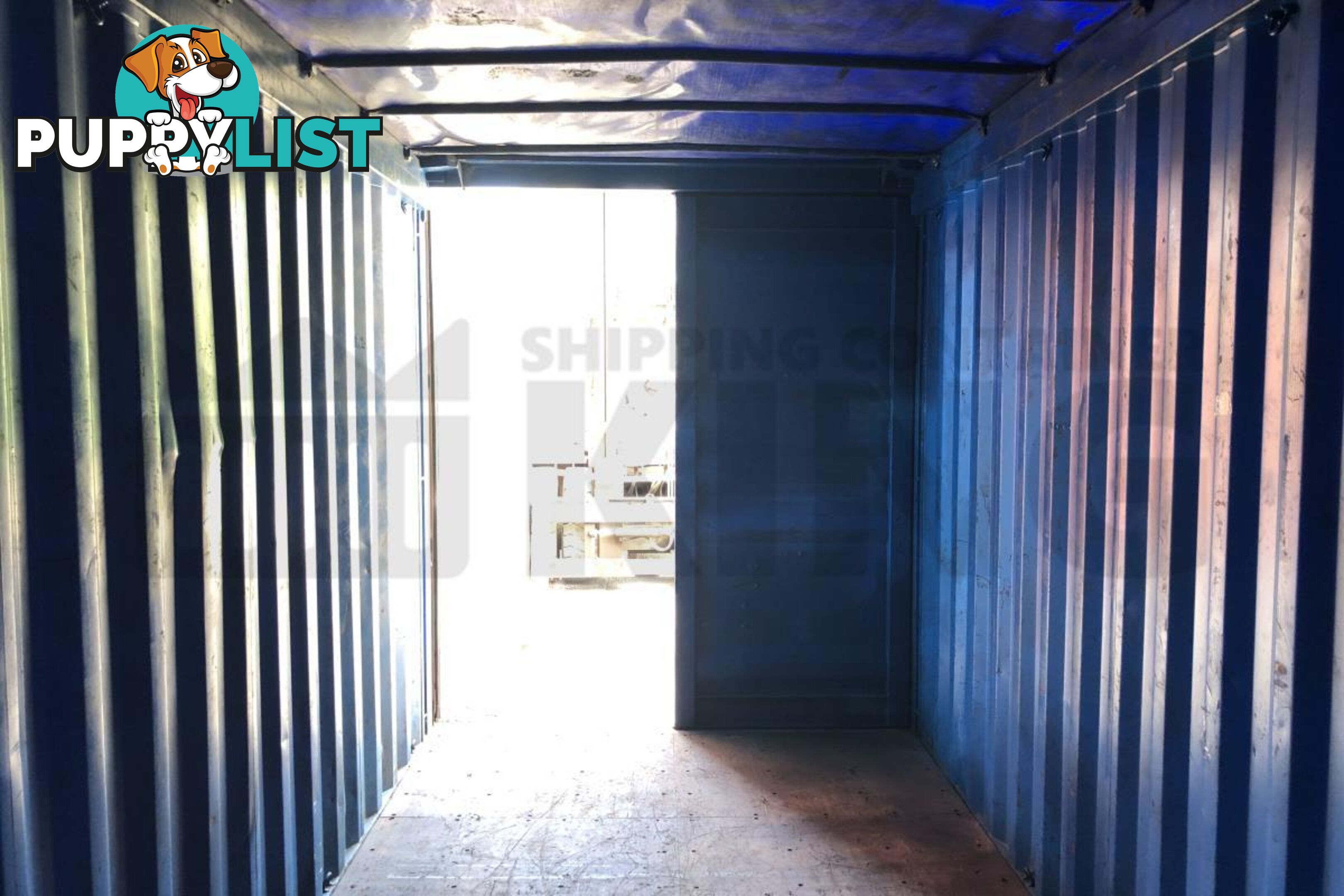 20' HIGH CUBE OPEN TOP SHIPPING CONTAINER (TARP AND BOWS) - in Brisbane