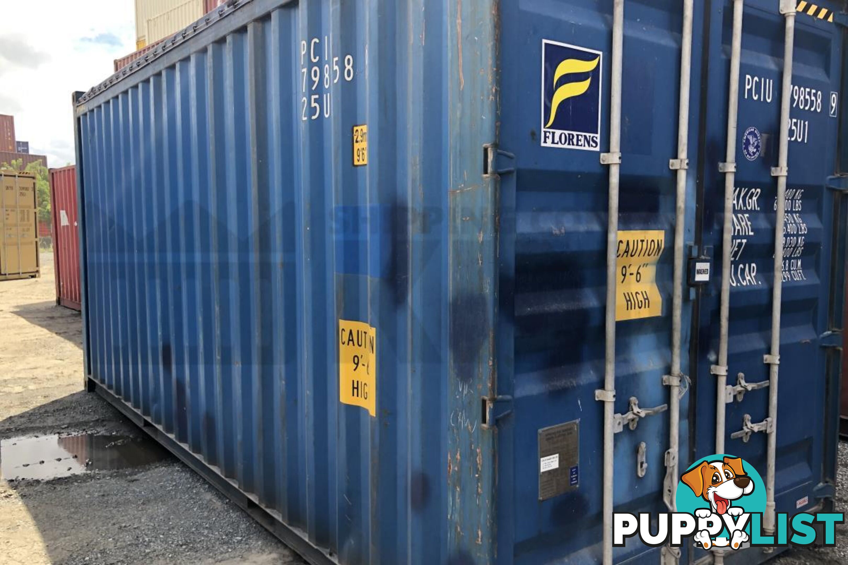 20' HIGH CUBE OPEN TOP SHIPPING CONTAINER (TARP AND BOWS) - in Brisbane