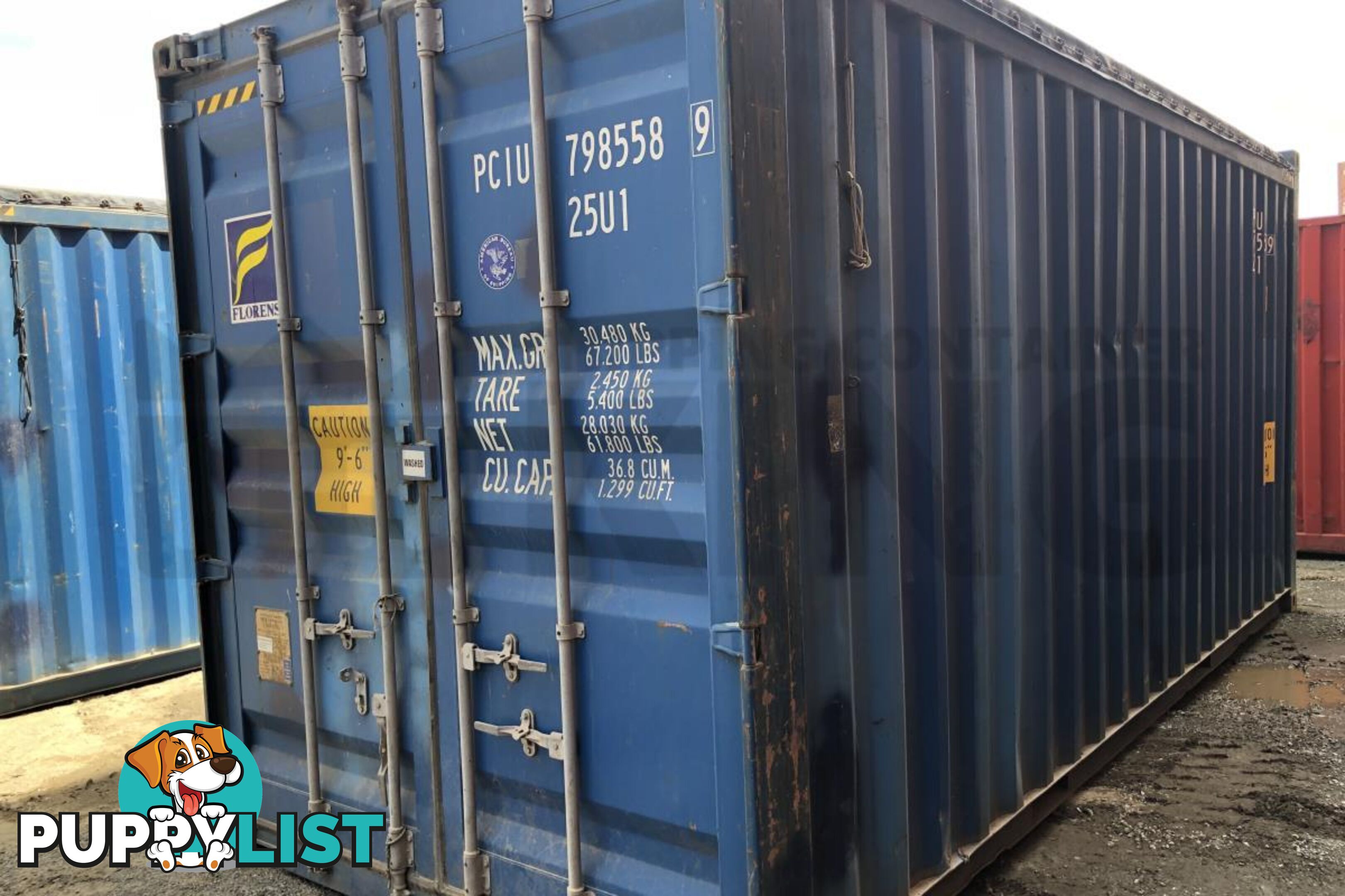 20' HIGH CUBE OPEN TOP SHIPPING CONTAINER (TARP AND BOWS) - in Brisbane