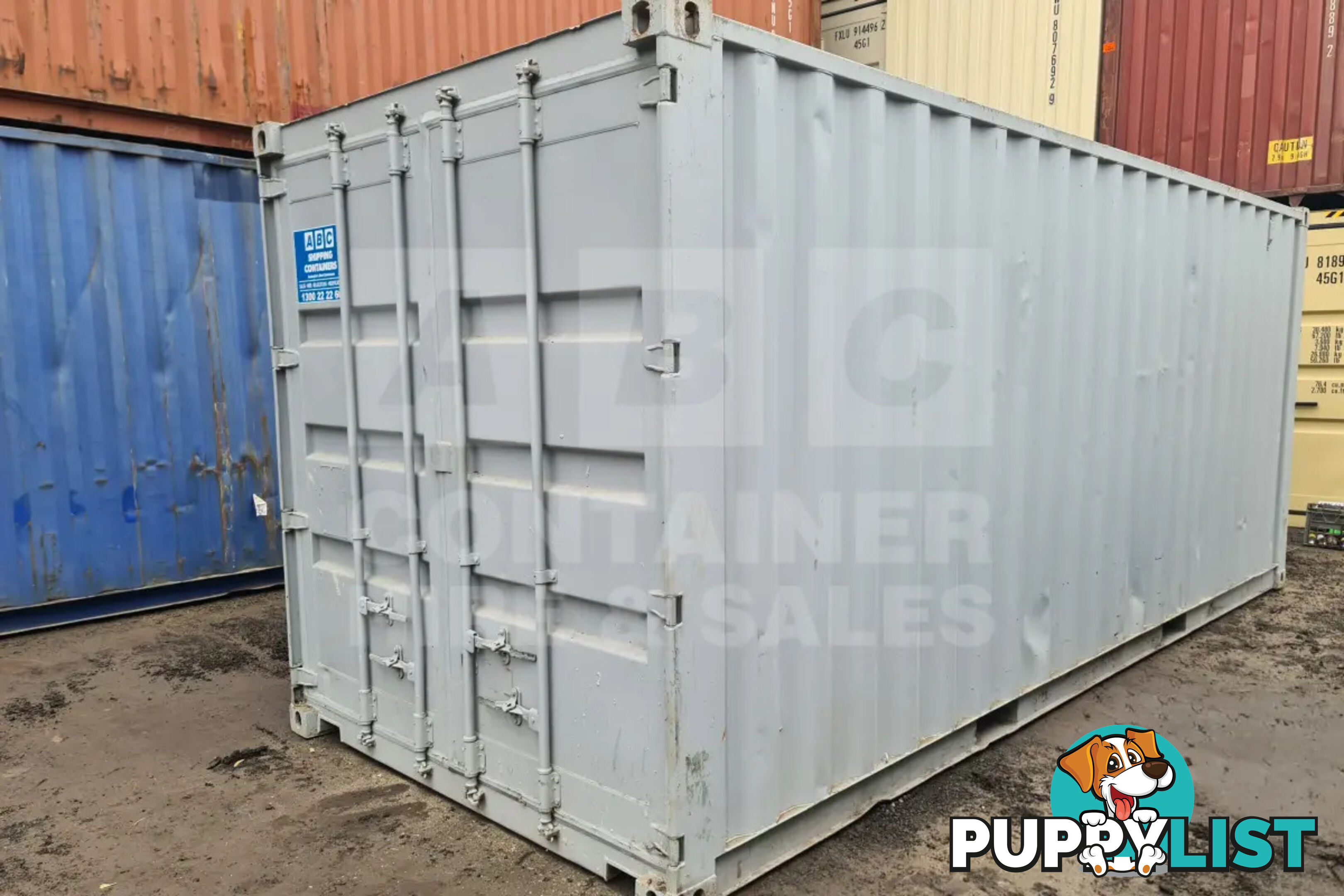 21' PLUMBERS BOX SHIPPING CONTAINER