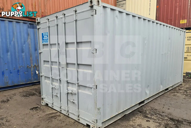 21' PLUMBERS BOX SHIPPING CONTAINER