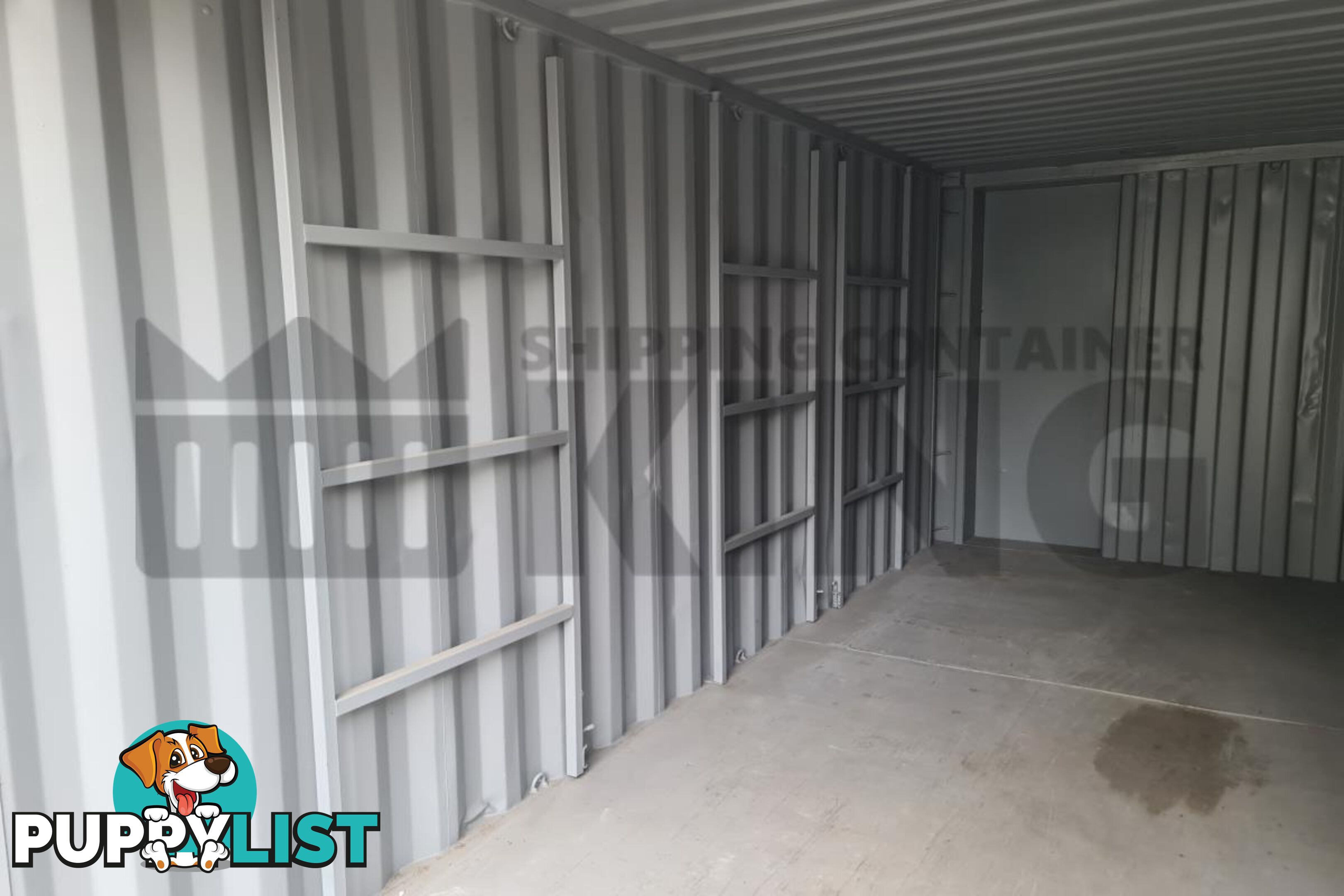21' PLUMBERS BOX SHIPPING CONTAINER
