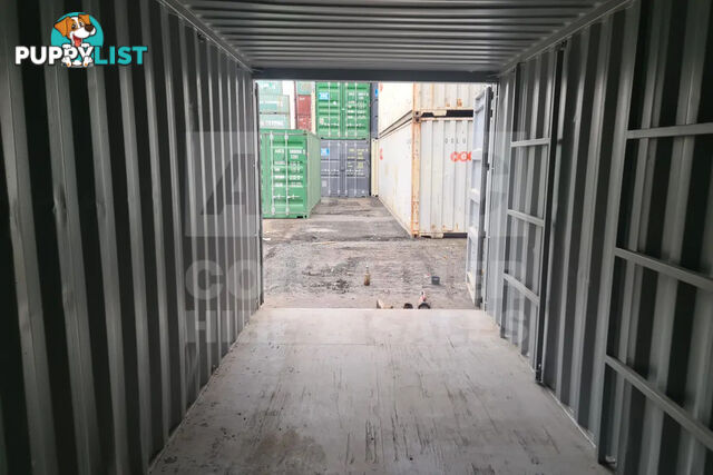 21' PLUMBERS BOX SHIPPING CONTAINER