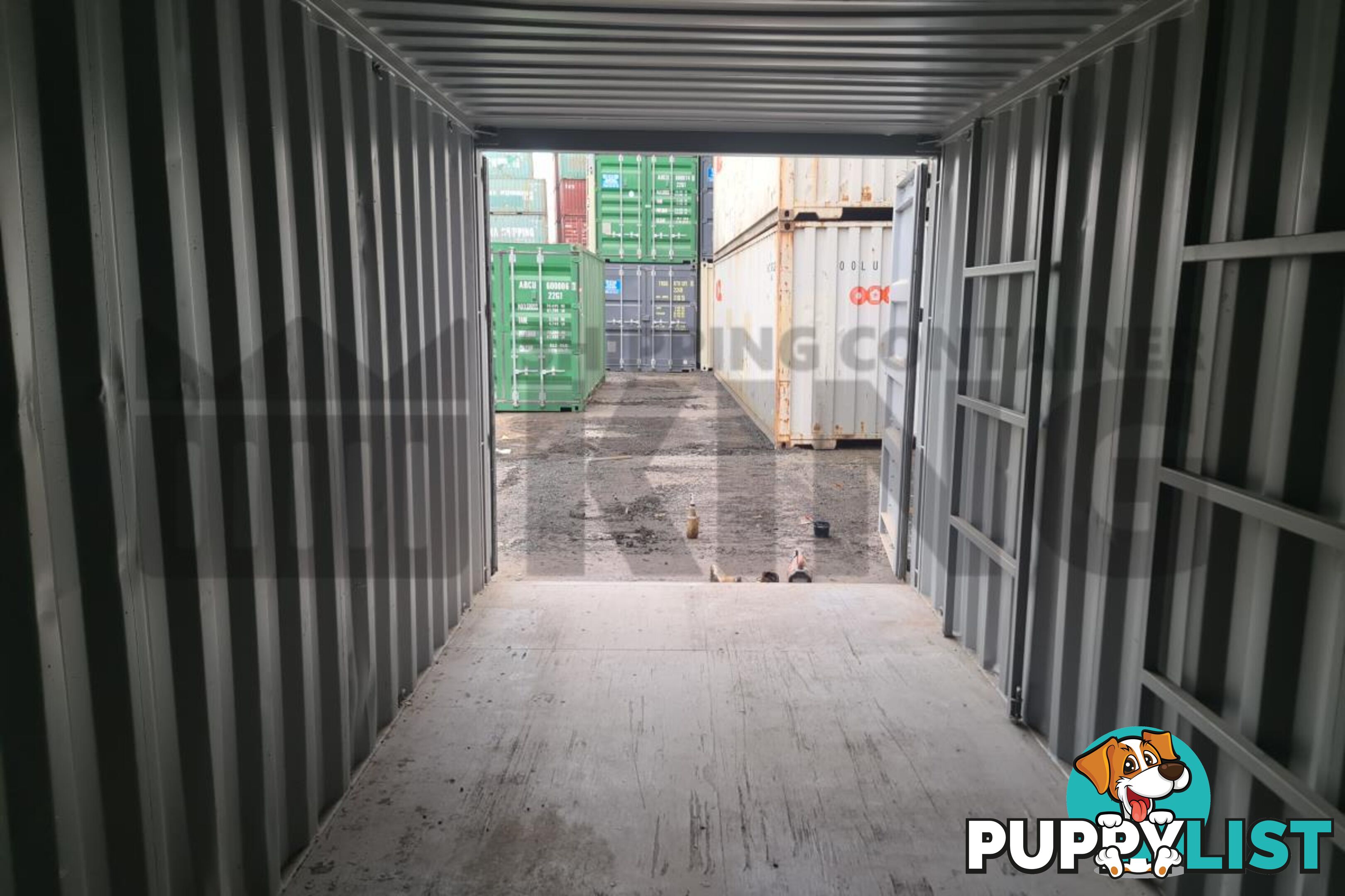 21' PLUMBERS BOX SHIPPING CONTAINER