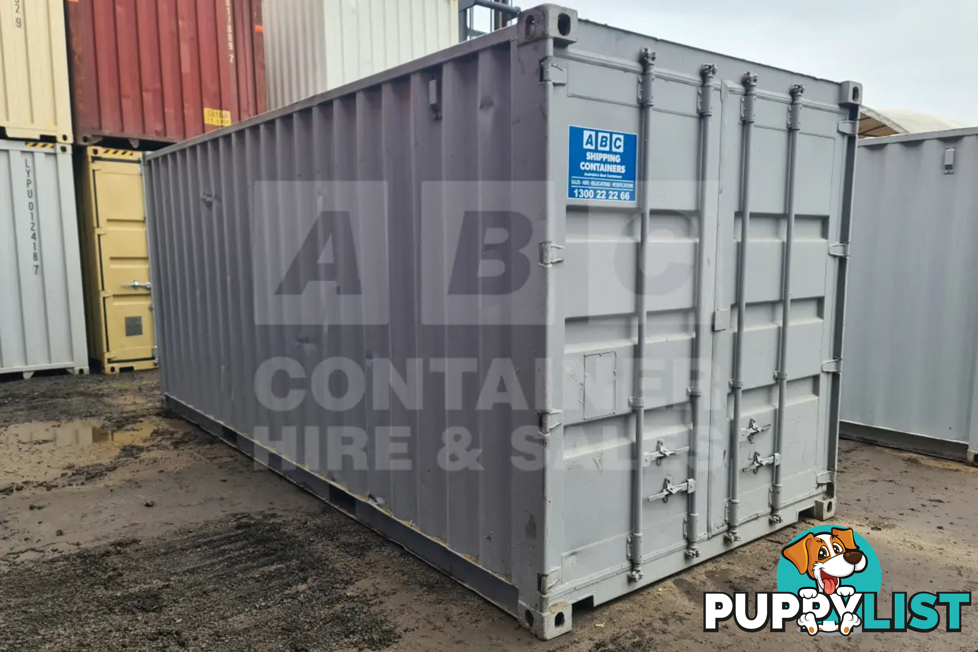 21' PLUMBERS BOX SHIPPING CONTAINER