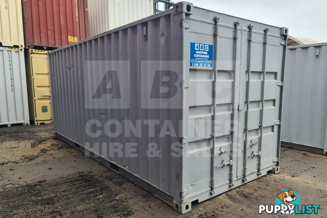 21' PLUMBERS BOX SHIPPING CONTAINER
