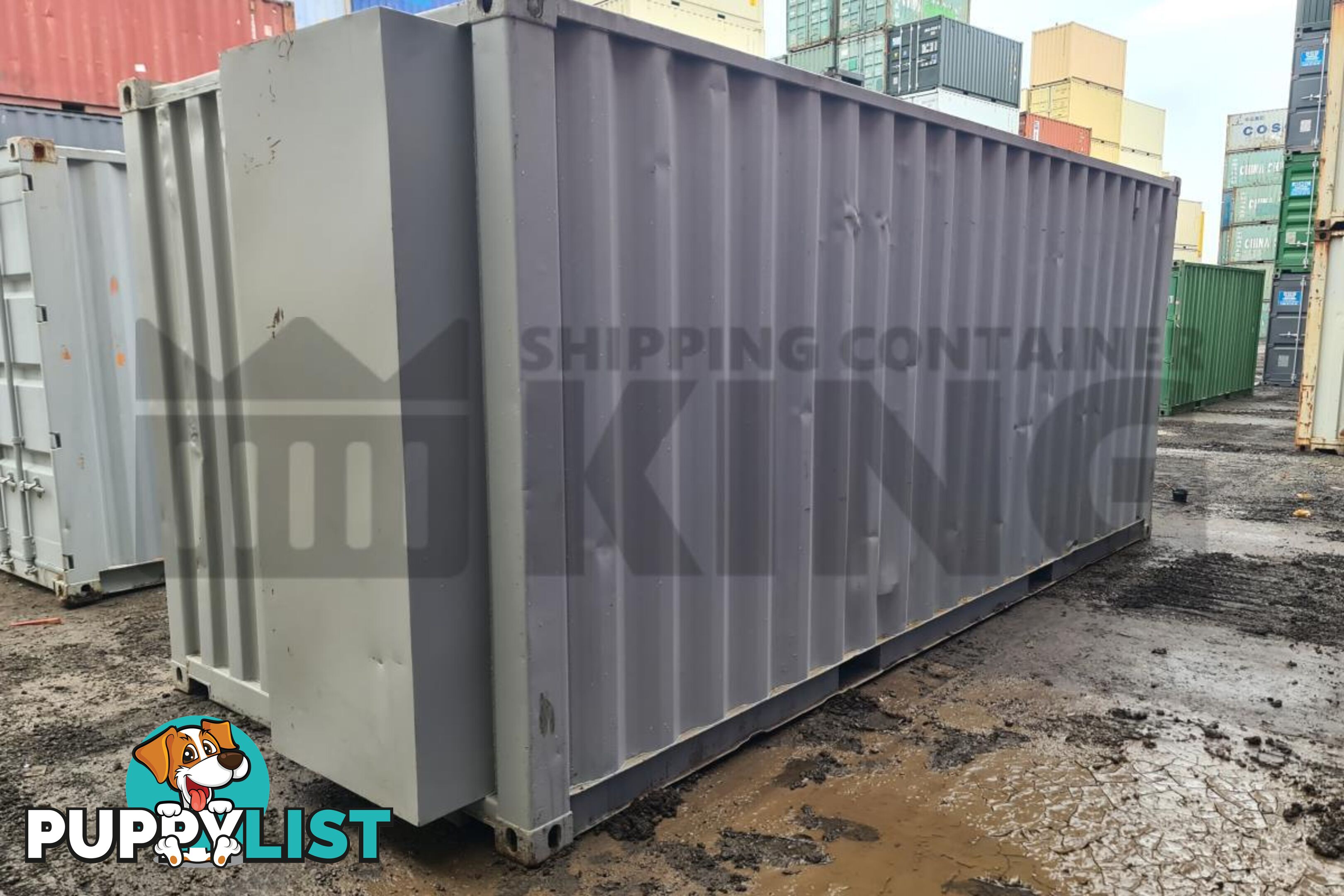 21' PLUMBERS BOX SHIPPING CONTAINER