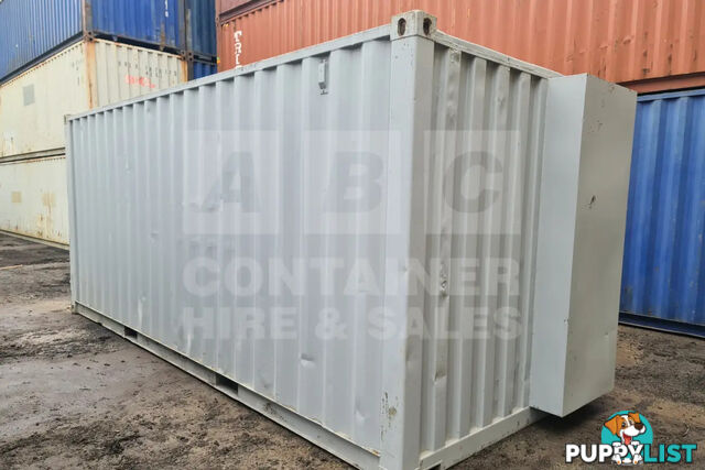 21' PLUMBERS BOX SHIPPING CONTAINER