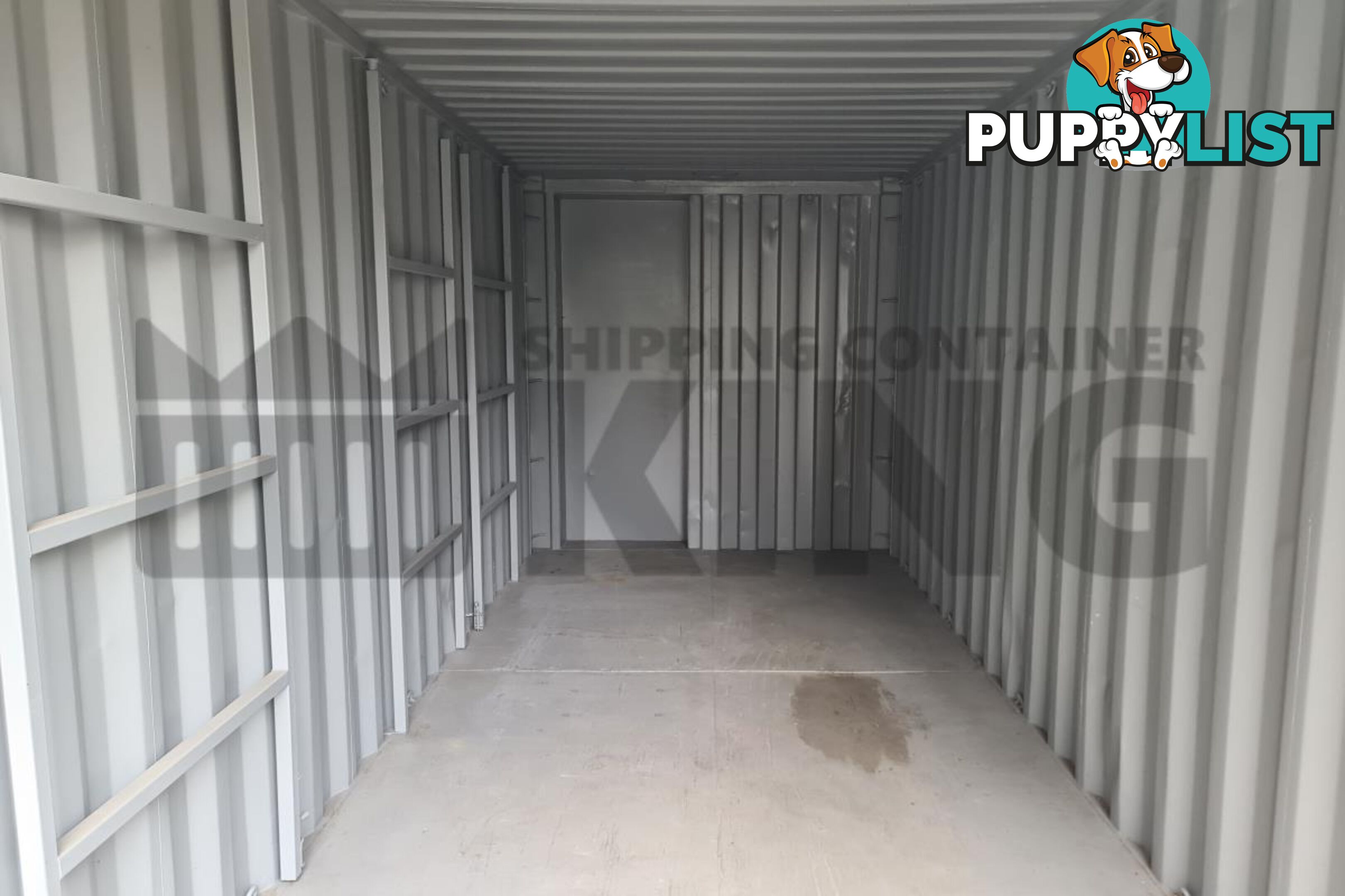 21' PLUMBERS BOX SHIPPING CONTAINER