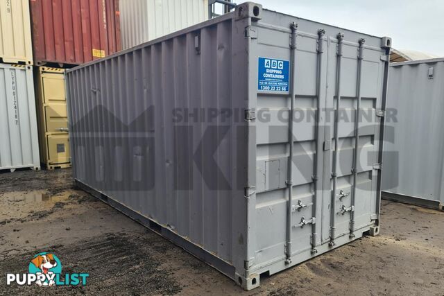 21' PLUMBERS BOX SHIPPING CONTAINER