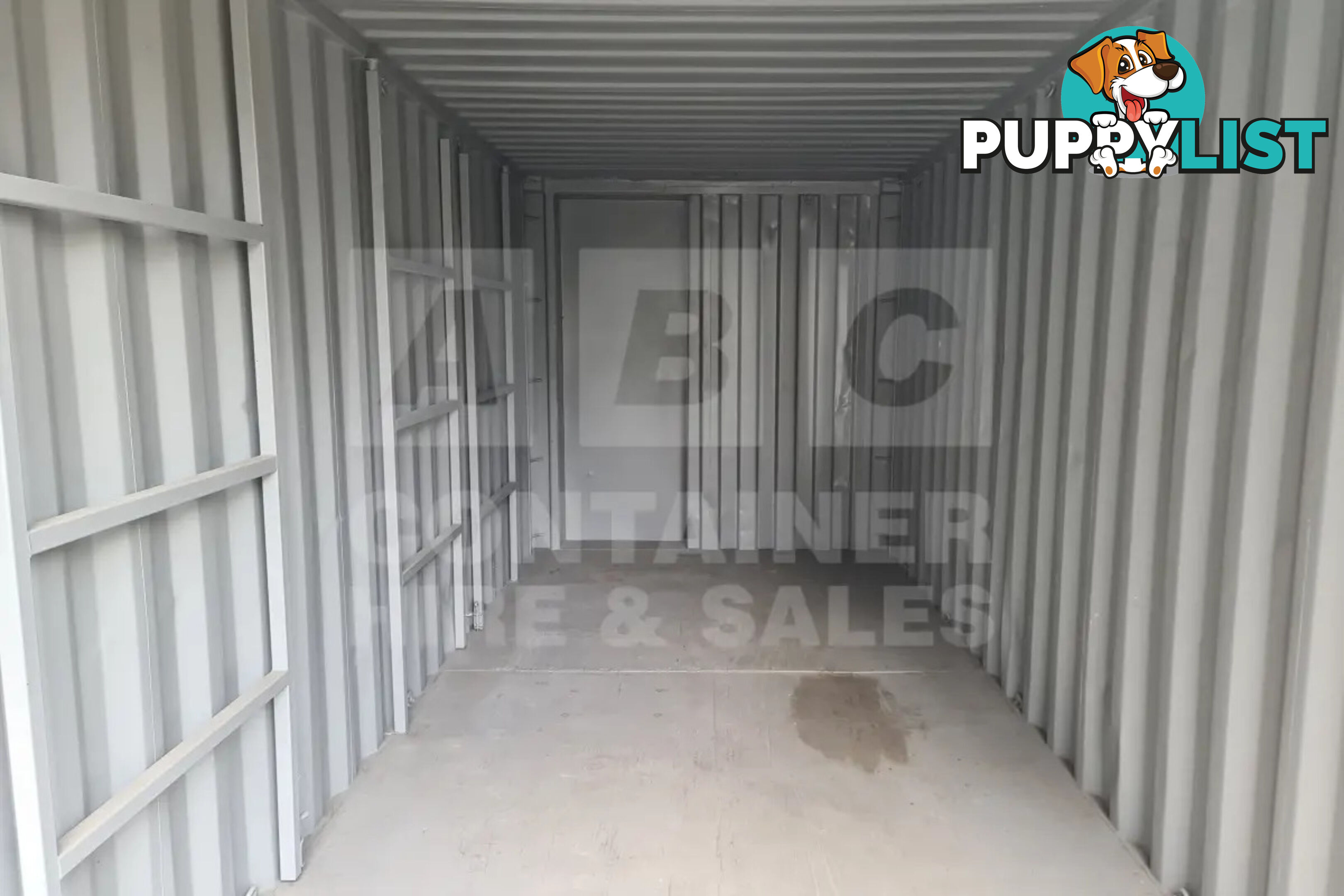 21' PLUMBERS BOX SHIPPING CONTAINER