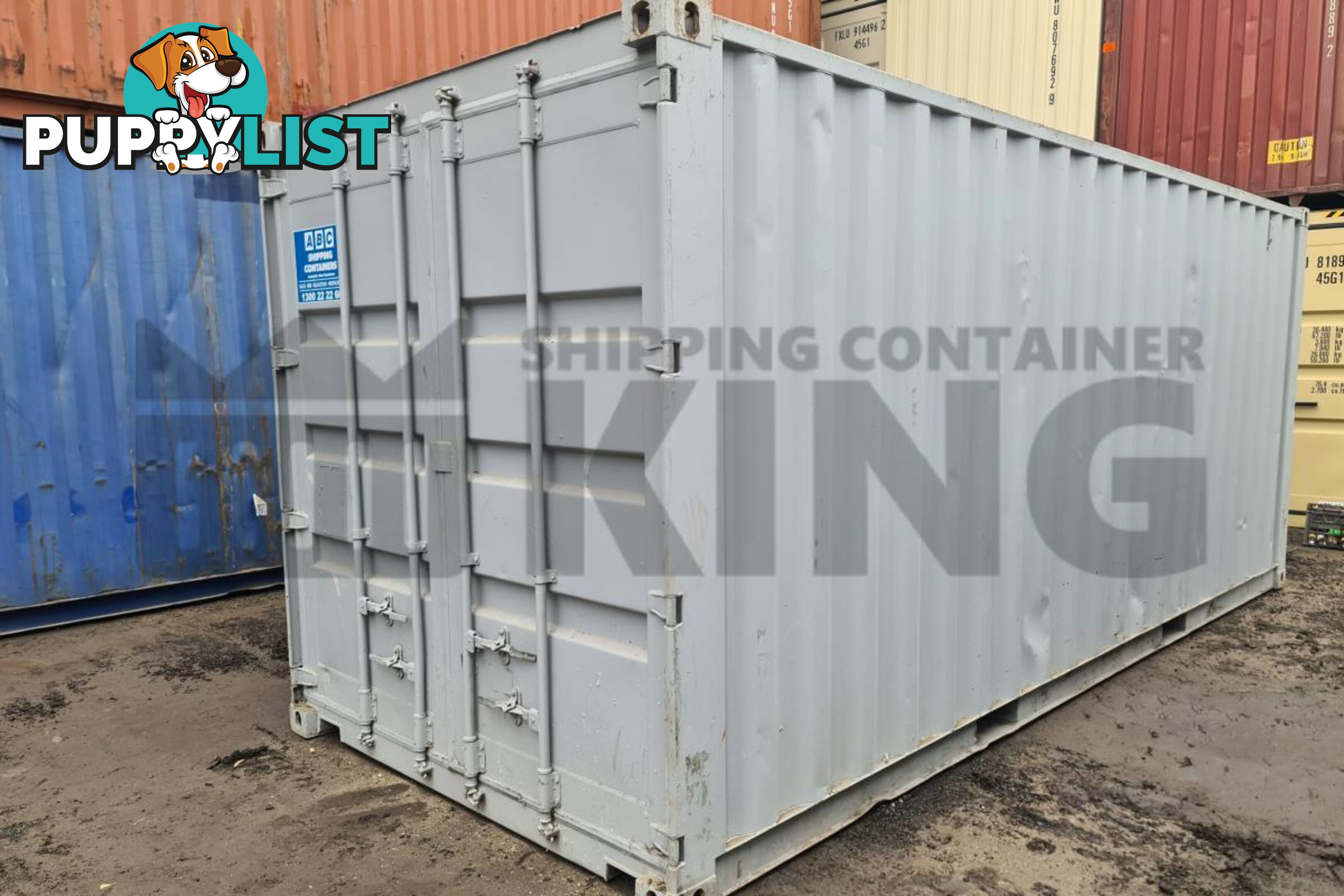 21' PLUMBERS BOX SHIPPING CONTAINER