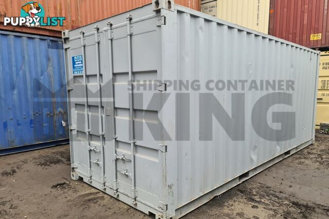 21' PLUMBERS BOX SHIPPING CONTAINER