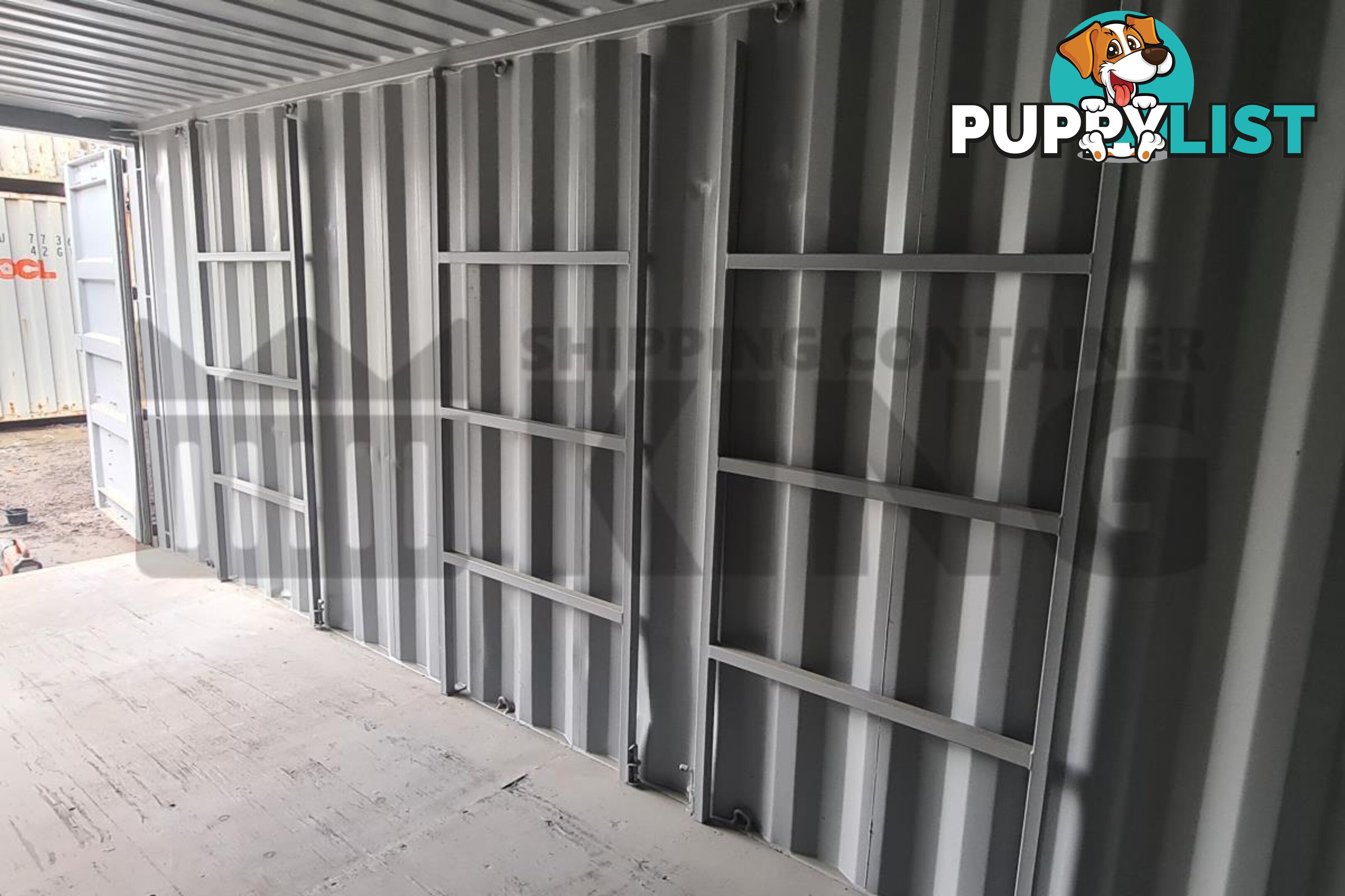 21' PLUMBERS BOX SHIPPING CONTAINER