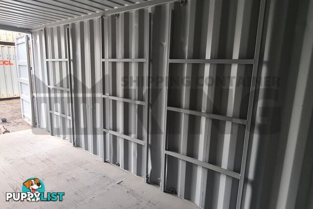 21' PLUMBERS BOX SHIPPING CONTAINER