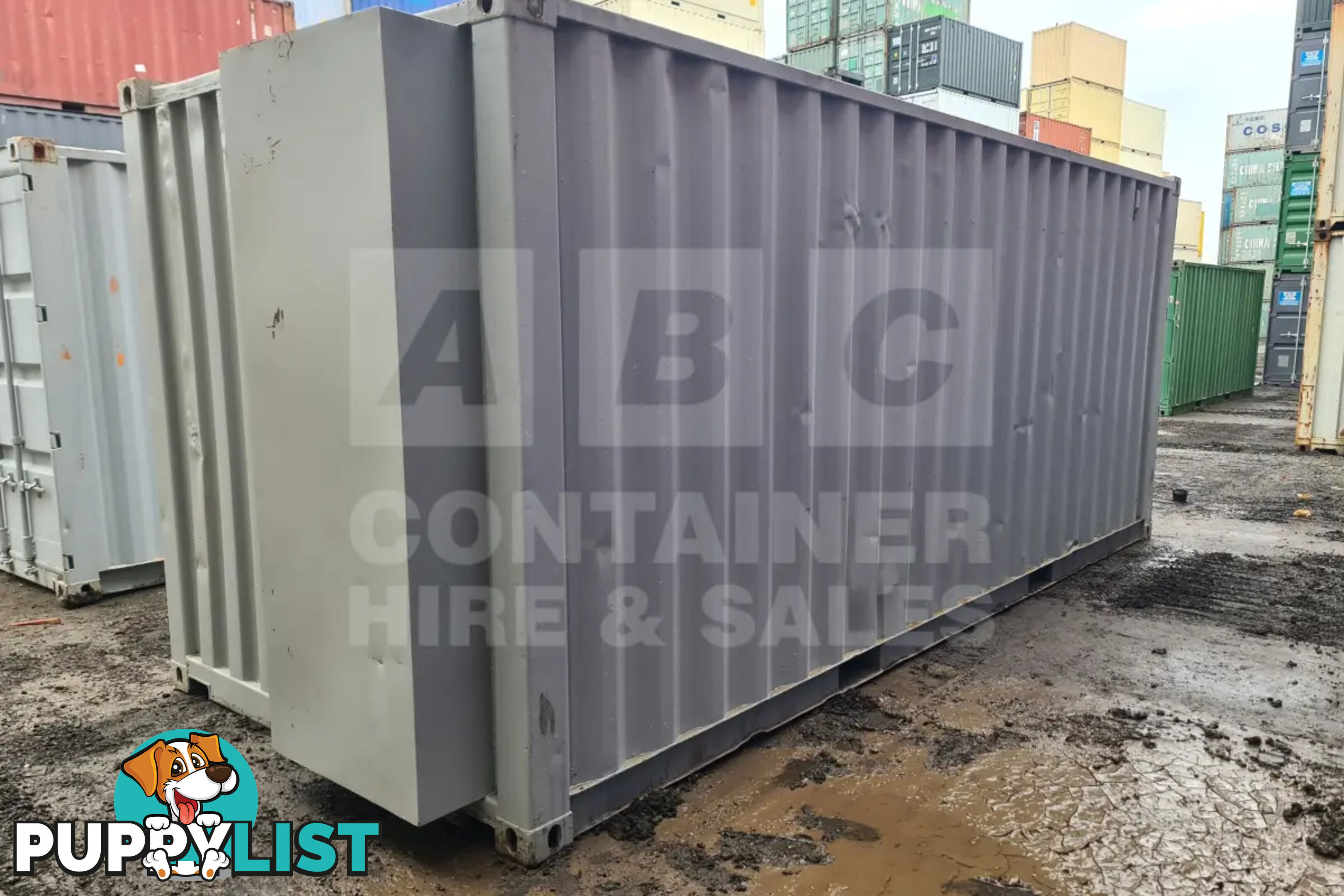 21' PLUMBERS BOX SHIPPING CONTAINER