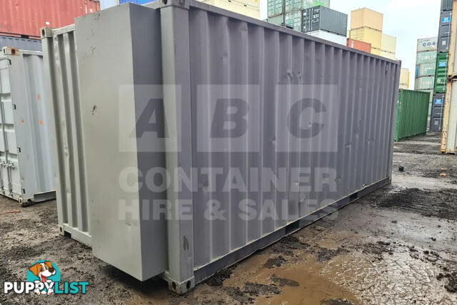 21' PLUMBERS BOX SHIPPING CONTAINER