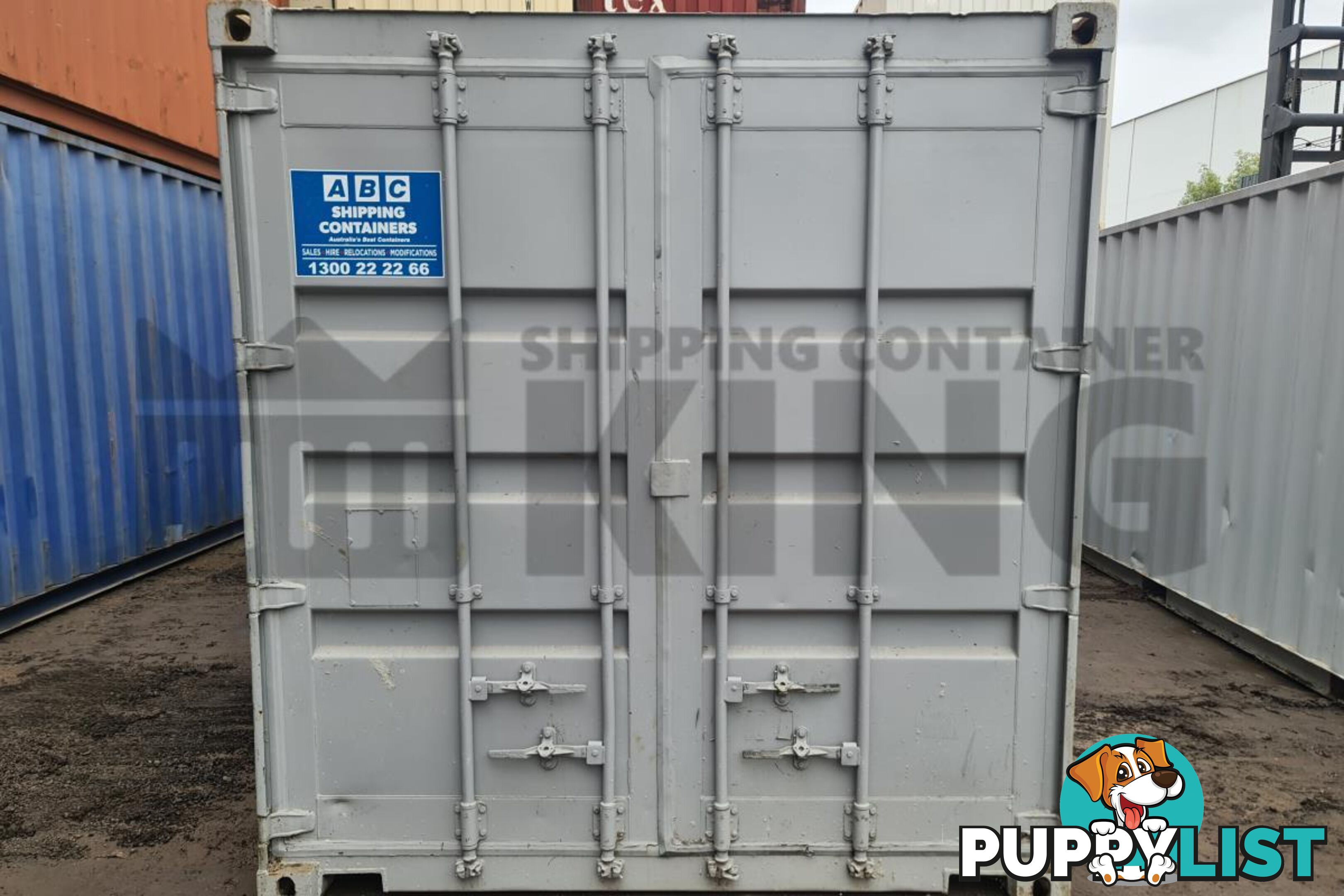 21' PLUMBERS BOX SHIPPING CONTAINER