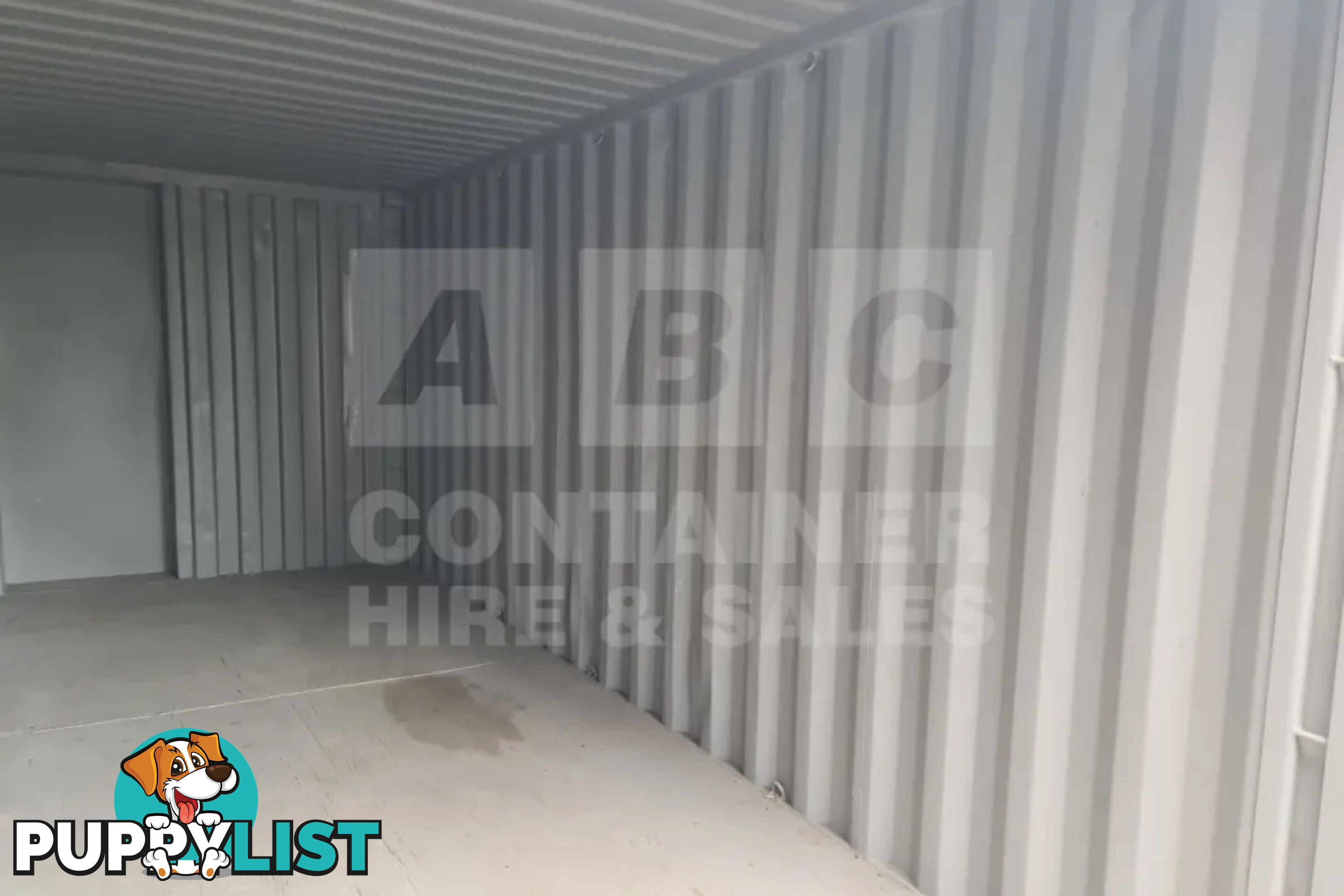 21' PLUMBERS BOX SHIPPING CONTAINER
