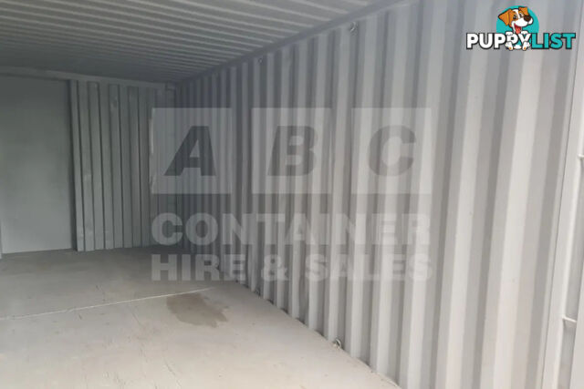 21' PLUMBERS BOX SHIPPING CONTAINER