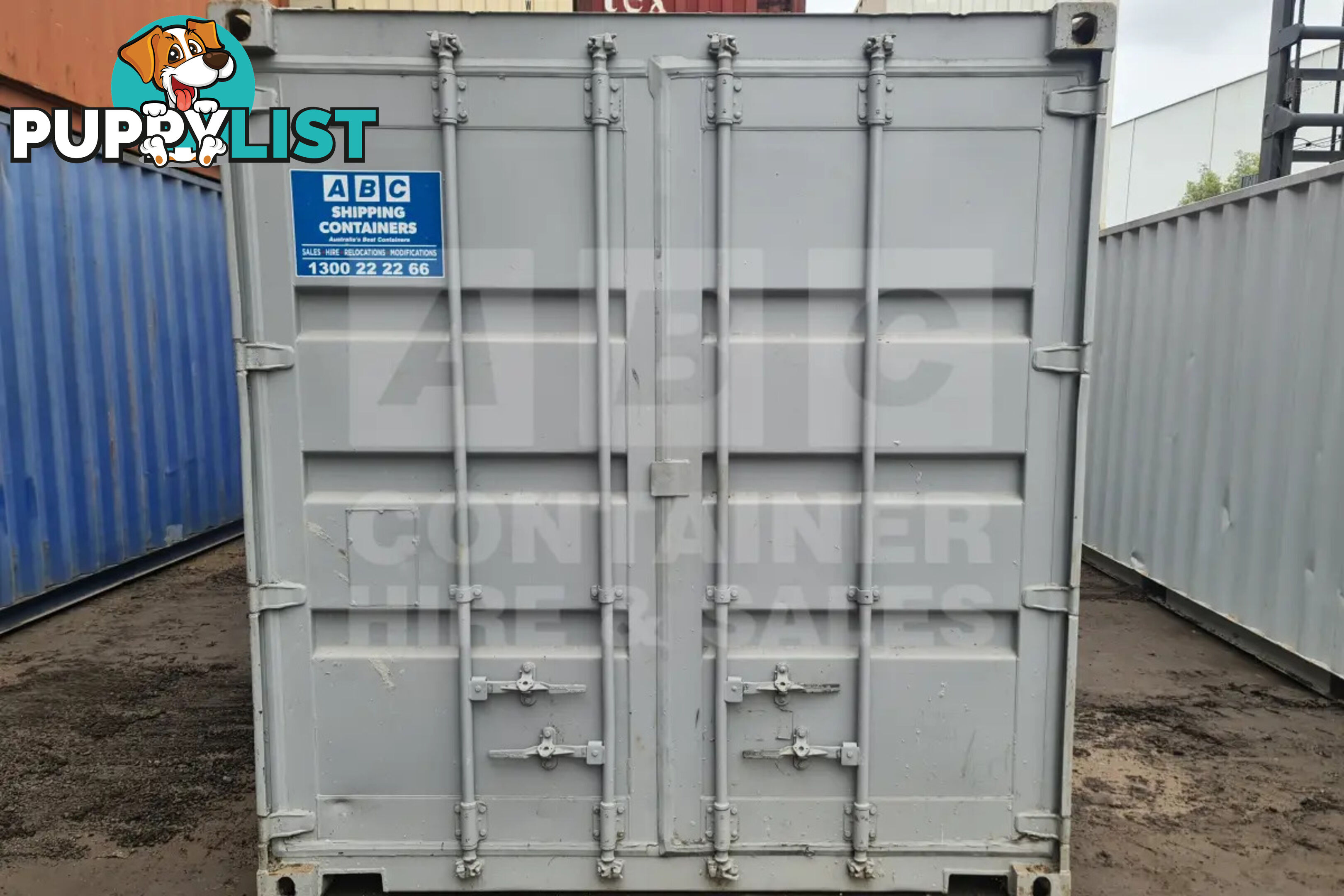 21' PLUMBERS BOX SHIPPING CONTAINER