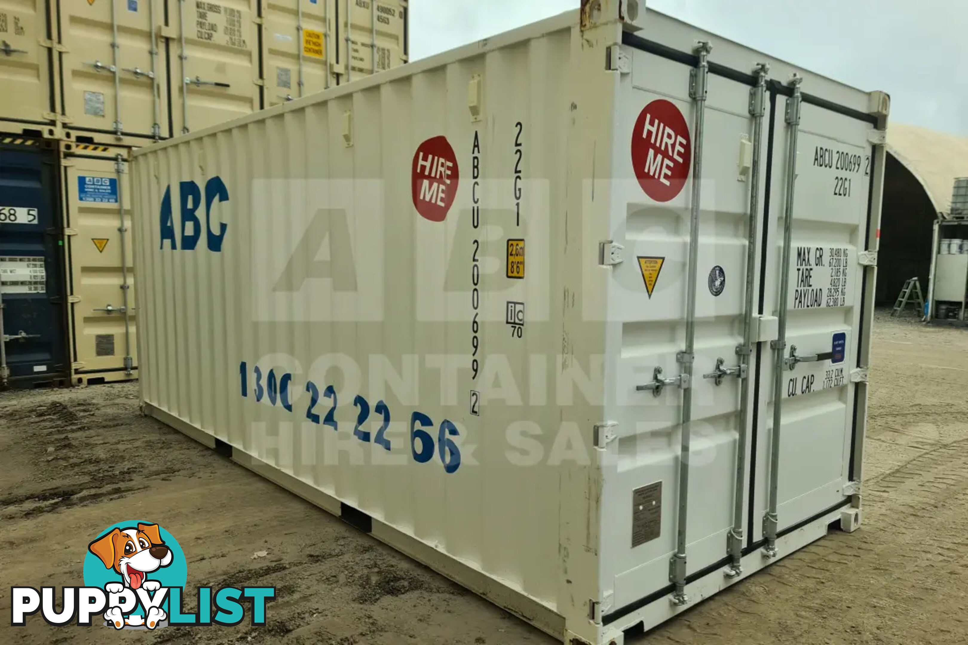 20' STANDARD HEIGHT SHIPPING CONTAINER - in Rockhampton