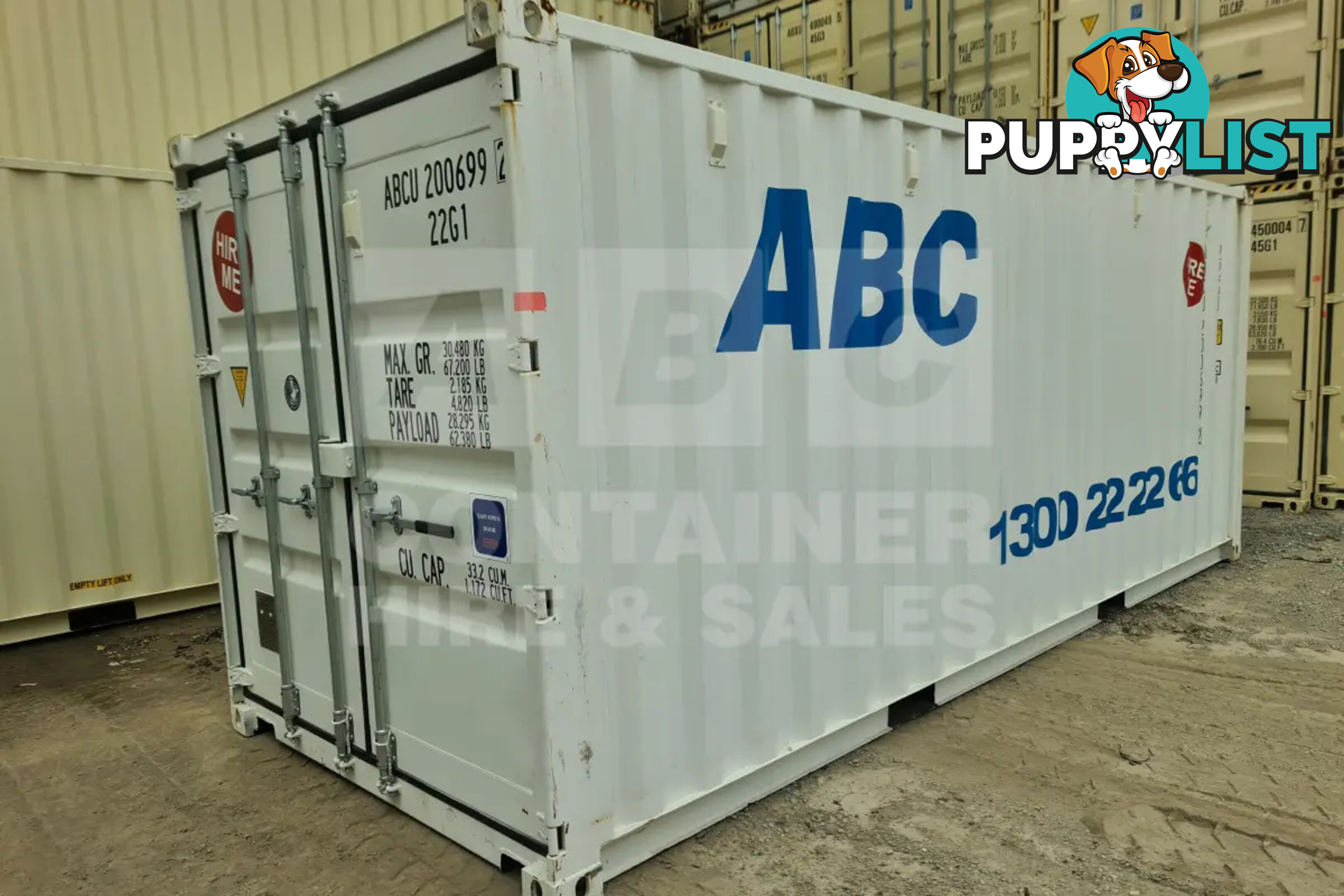 20' STANDARD HEIGHT SHIPPING CONTAINER - in Rockhampton