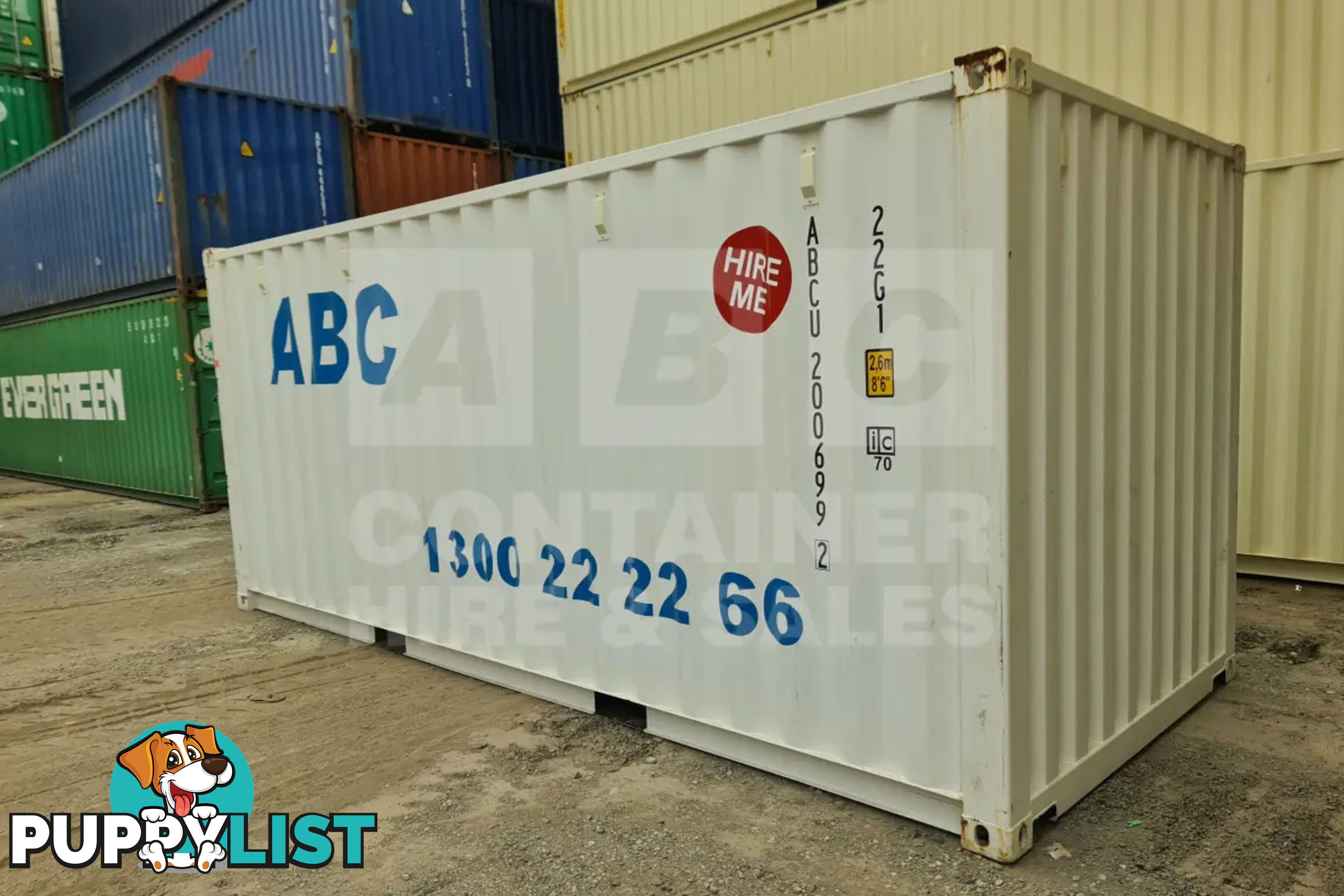 20' STANDARD HEIGHT SHIPPING CONTAINER - in Rockhampton