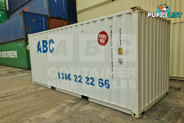 20' STANDARD HEIGHT SHIPPING CONTAINER - in Rockhampton