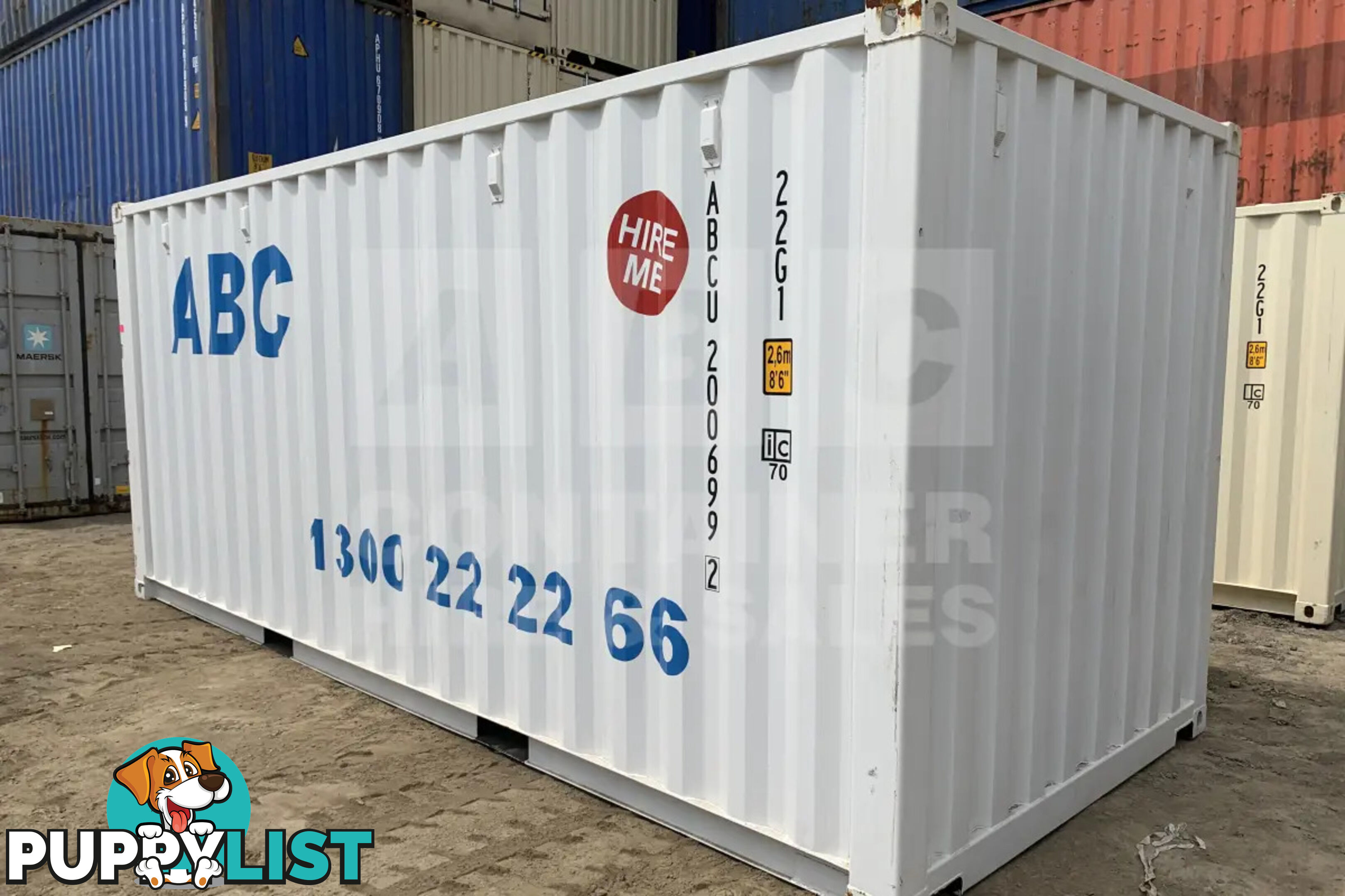 20' STANDARD HEIGHT SHIPPING CONTAINER - in Rockhampton