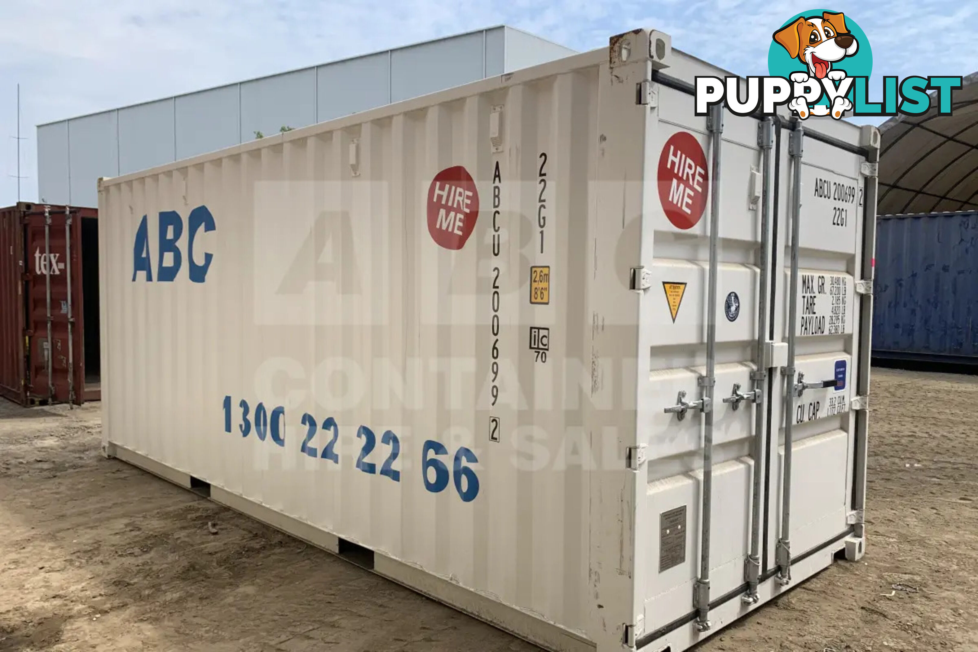 20' STANDARD HEIGHT SHIPPING CONTAINER - in Rockhampton