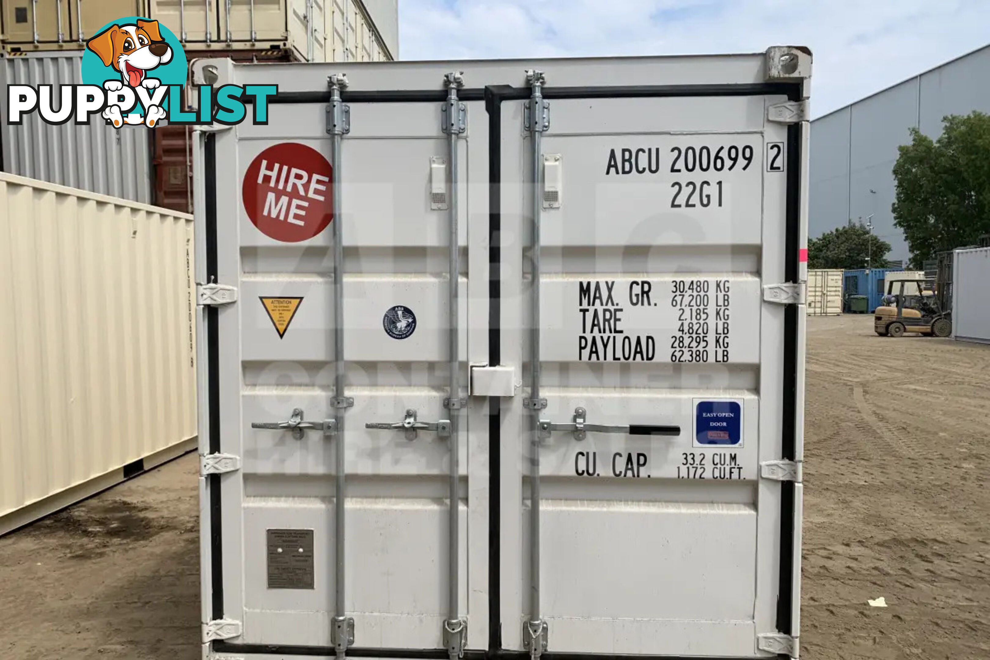 20' STANDARD HEIGHT SHIPPING CONTAINER - in Rockhampton